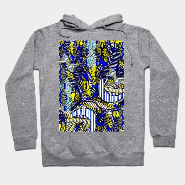 The Afterlife - Ancient Egyptian Life after death - Yellow Pop Hoodie by SemDesigns